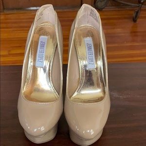 COPY - JLO ‘Caliente’ shoes NUDE HEELS.